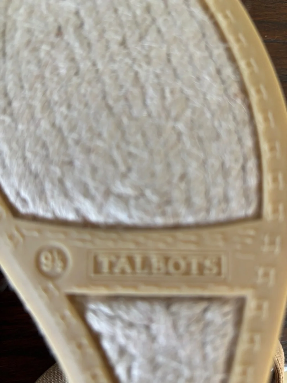 Talbots Lyndsay Espadrille Wedge Sandals